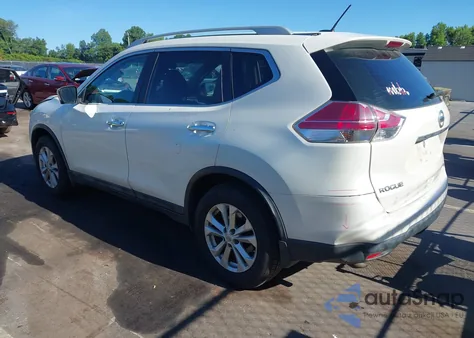 2015 Nissan Rogue Sv z USA, uszkodzony, nr VIN 5N1AT2MT5FC797215